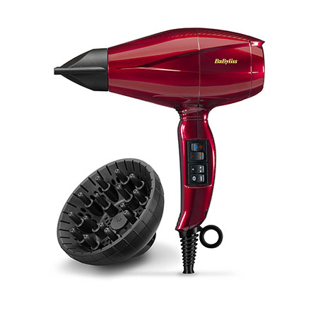 BaByliss Asciugacapelli AC Bellissimo 2400W Made in Italy - BaByliss