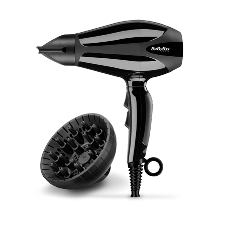 BaByliss Asciugacapelli AC Compact Pro 2400W Made in Italy - BaByliss